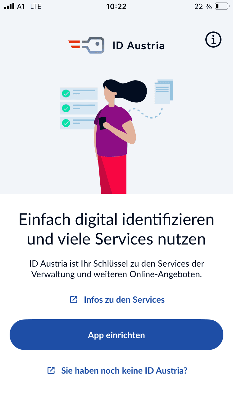 App "ID Austria" einrichten